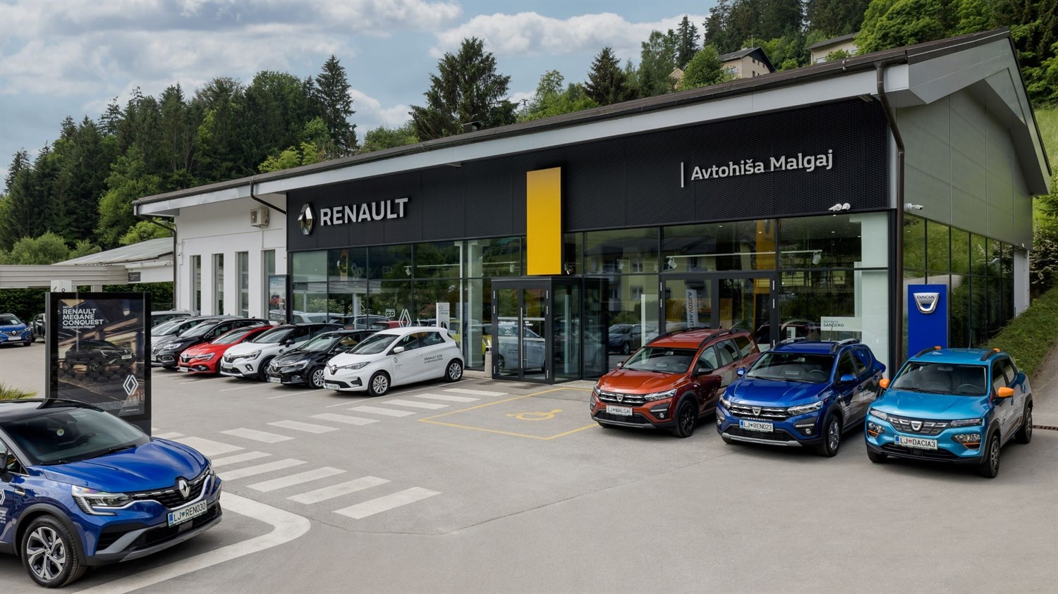Prodaja vozil Renault Malgaj