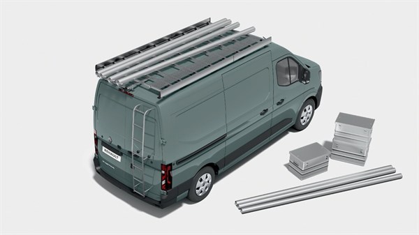 roof rack, walkway and ladder - Renault Master