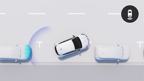 sistem zadnjih parkirnih senzorjev - adas - Renault Clio