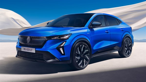Renault Rafale E-Tech hybrid - izklesane linije