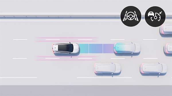 adaptive cruise control - adas - Renault Espace E-Tech full hybrid