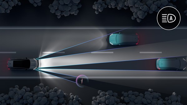 LED matrix vision - adas - Renault Espace E-Tech full hybrid