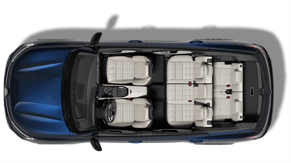 interior space - Renault Espace E-Tech full hybrid