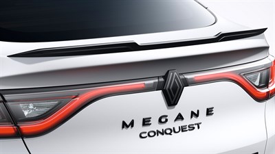 Megane Conquest E-Tech full hybrid - dodatki - spojler ali odbijač