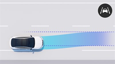 sistem za ohranjanje vozila na voznem pasu - varnost - Renault Megane Conquest E-Tech full hybrid