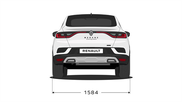 dimenzije - modularen dizajn - Renault Megane Conquest E-Tech full hybrid