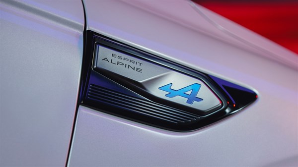 Renault Megane Conquest E-Tech full hybrid - oznaka esprit Alpine 