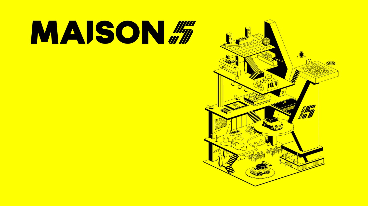 Ilustracija "Maison 5"