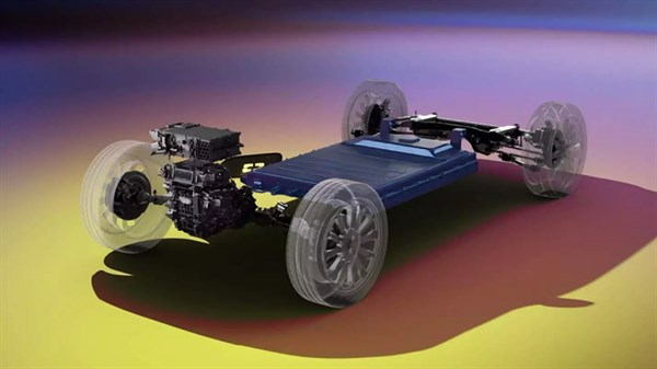 Električna platforma AmpR Small pri vozilu Renault 5