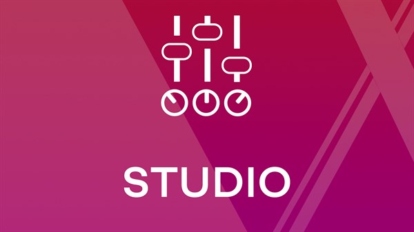 Ikona načina poslušanja "STUDIO" za zvočne ambiente Jean-Michel Jarre v Renault Scenic E-Tech electric.