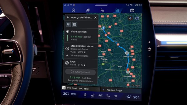 apps - Renault Scenic E-Tech 100% electric