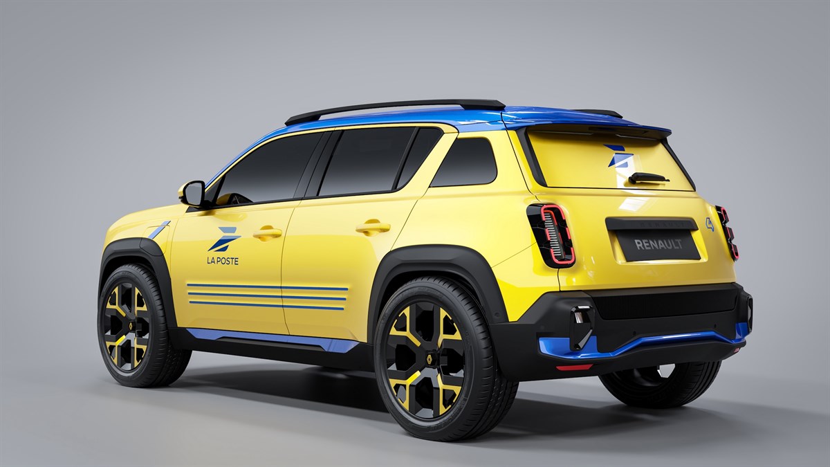 La Poste - 4TROOP - Renault 4 E-Tech 100% electric