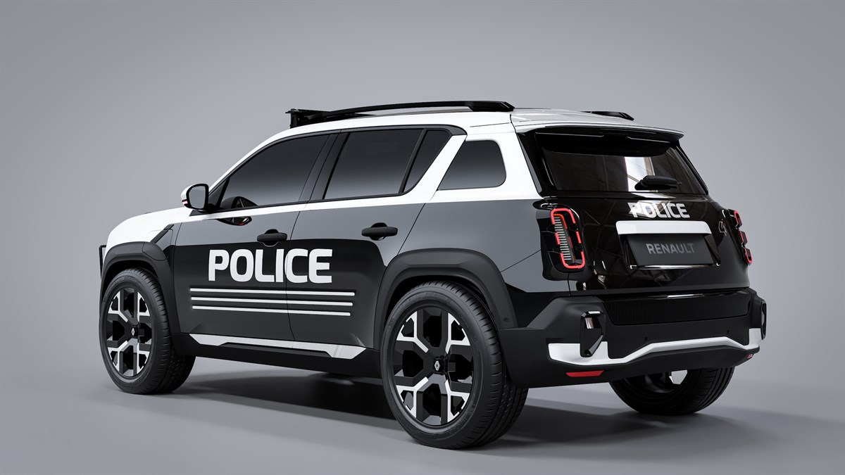 Police - 4TROOP - Renault 4 E-Tech 100% electric
