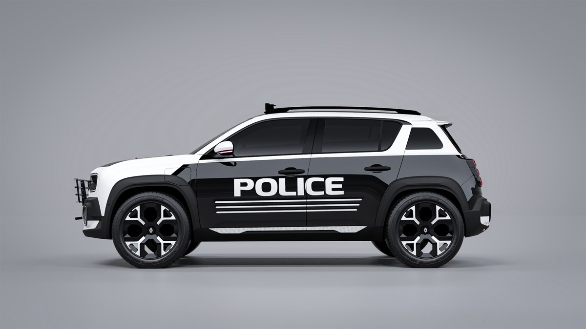 Police - 4TROOP - Renault 4 E-Tech 100% electric