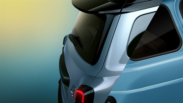 zadnje okno na renault 4 po navdihu predhodnika - Renault 4 E-Tech 100% electric