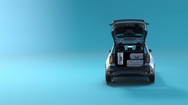 Renault 4 E-Tech 100% electric - prostoren prtljažnik