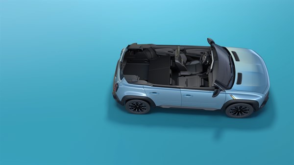 Renault 4 E-Tech 100% electric modularna notranjost vozila 