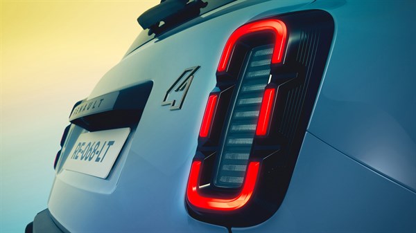 ikonične zadnje luči - Renault 4 E-Tech 100% electric