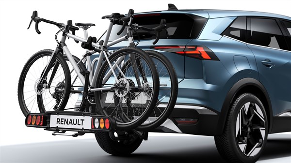 Renault Symbioz E-Tech full hybrid - premični nosilec za kolesa na vlečni kljuki