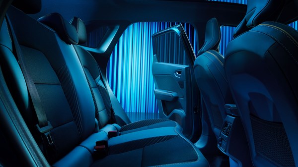 Renault Symbioz - premična zadnja klup