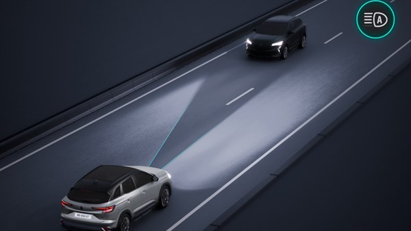 LED matrix vision - Renault Austral full hybrid E-Tech
