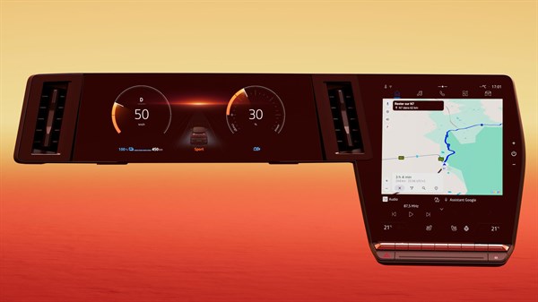 route planner - Renault Megane E-Tech electric