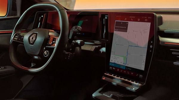 Google Maps - Renault Megane E-Tech electric