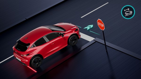 Renault Clio uporablja sistem za samodejno zaviranje v sili, ki prepozna prometne znake in preprečuje trke.