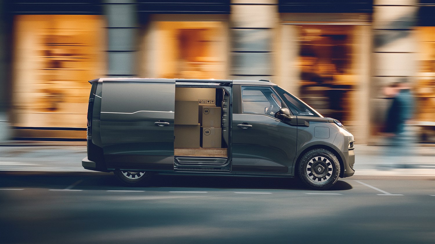 optimised load capacity - new Renault Trafic Van E-Tech electric