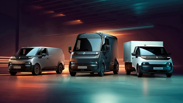 future electric vans Renault