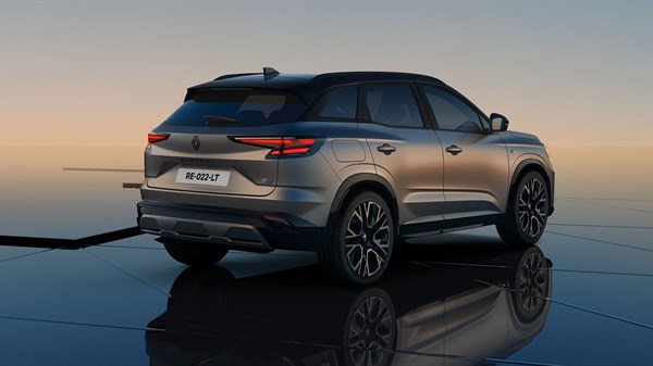 Sivi Austral na odsevni površini.