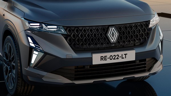 front grille - Renault Espace full hybrid E-Tech