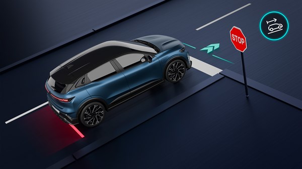 Renault Megane E-Tech electric - hill start assist