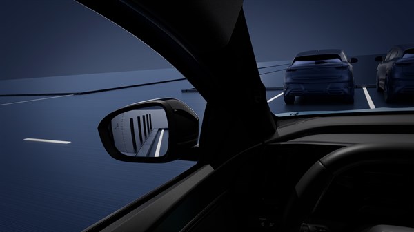 Renault Megane E-Tech electric - folding mirrors with memory