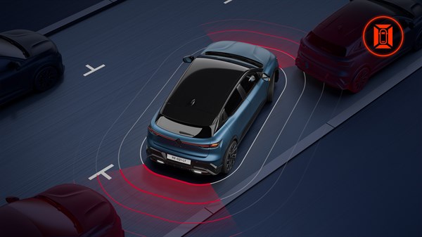 Renault Megane E-Tech electric - 360°around view 3D camera
