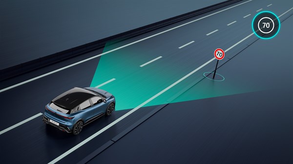 Renault Megane E-Tech electric - advanced driver monitoring system