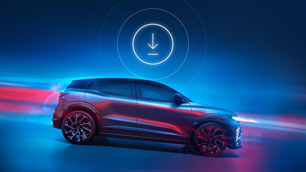 FOTA remote update - Renault Megane E-Tech electric