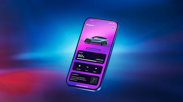 remote vehicle management - Renault Megane E-Tech electric