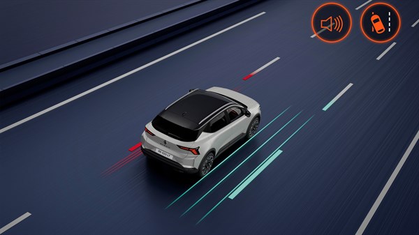 Renault Scenic E-Tech electric sistem za spremljanje pozornosti voznika