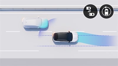 Opozorilnik o menjavi voznega pasu - varnost - Renault Austral E-Tech full hybrid