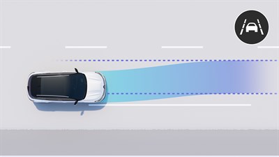 Sistem za ohranjanje vozila na voznem pasu - varnost - Renault Austral E-Tech full hybrid