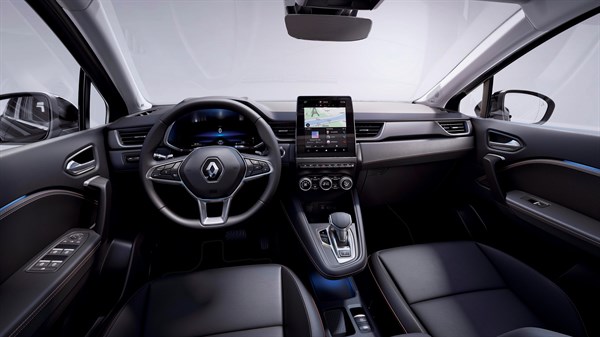 Renault Captur – notranjost – pametna kabina, armaturna plošča