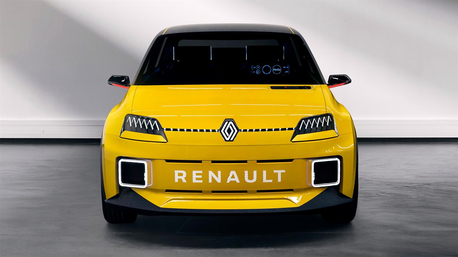 sodoben ikoničen dizajn - Renault 5 E-Tech electric prototip