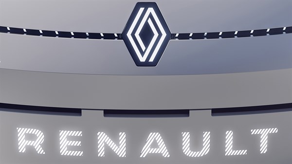 Renault- logo lumineux R5