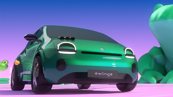 Renault Twingo E-Tech Electric prototip