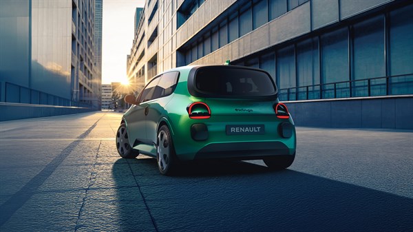 prenovljeno prepoznavno zadnje steklo - Twingo Prototype