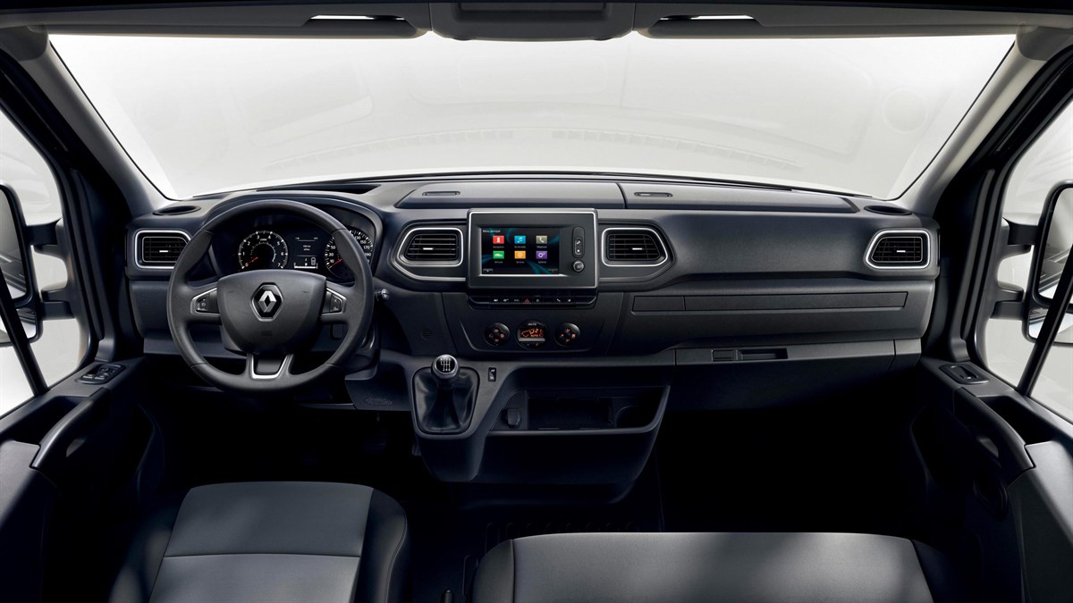 Renault Master – notranjost gospodarskega vozila
