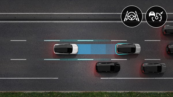 100 % električni Renault Megane E-Tech – aktivna pomoč vozniku