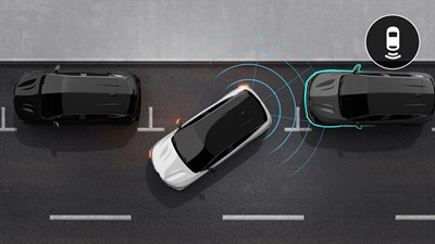 100 % električni Renault Megane E-Tech – pomoč pri vzvratnem parkiranju
