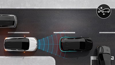 Megane E-Tech 100% electric – sistem za aktivno zaviranje v sili